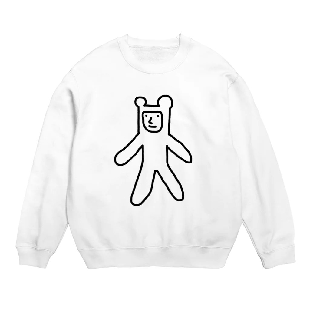 きりん　たかひろのクマさん Crew Neck Sweatshirt