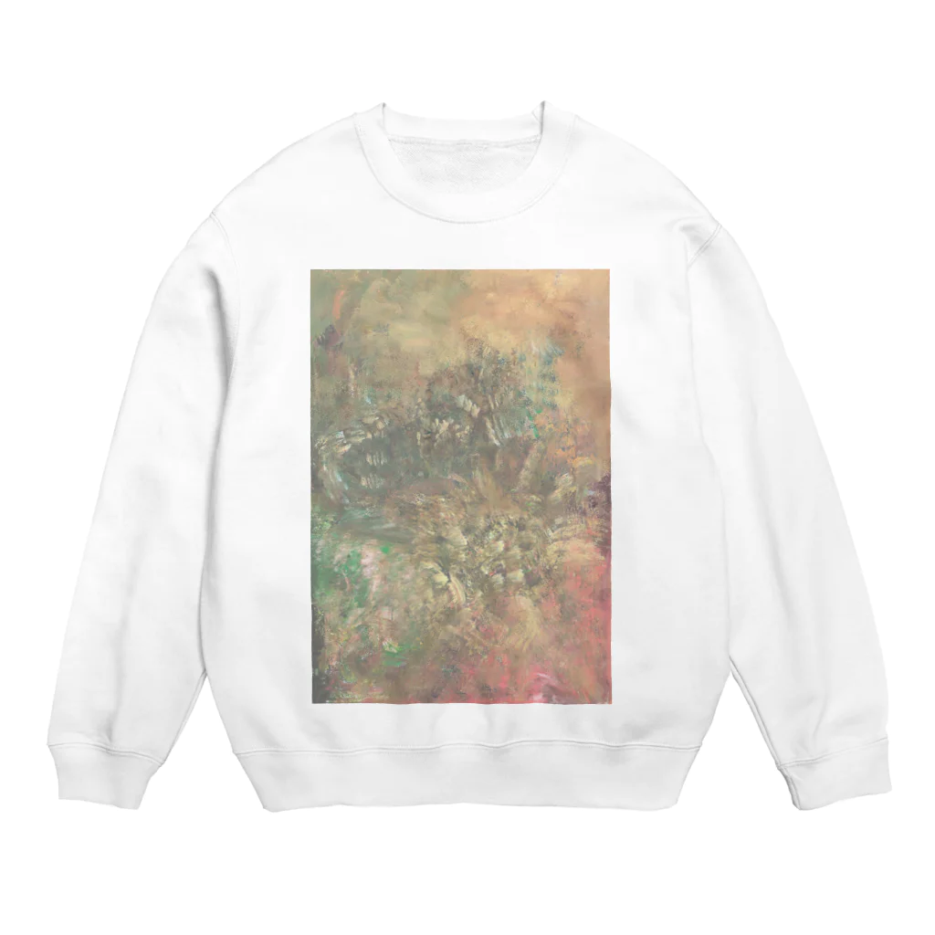 oliveo_l_iveの抽象的な絵② Crew Neck Sweatshirt