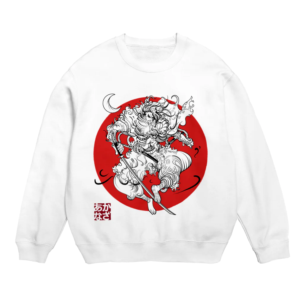 かざあなの前田慶次 Crew Neck Sweatshirt