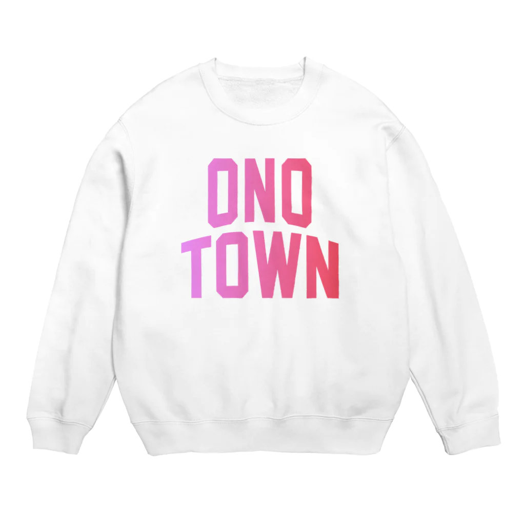 JIMOTOE Wear Local Japanの大野町 ONO TOWN Crew Neck Sweatshirt