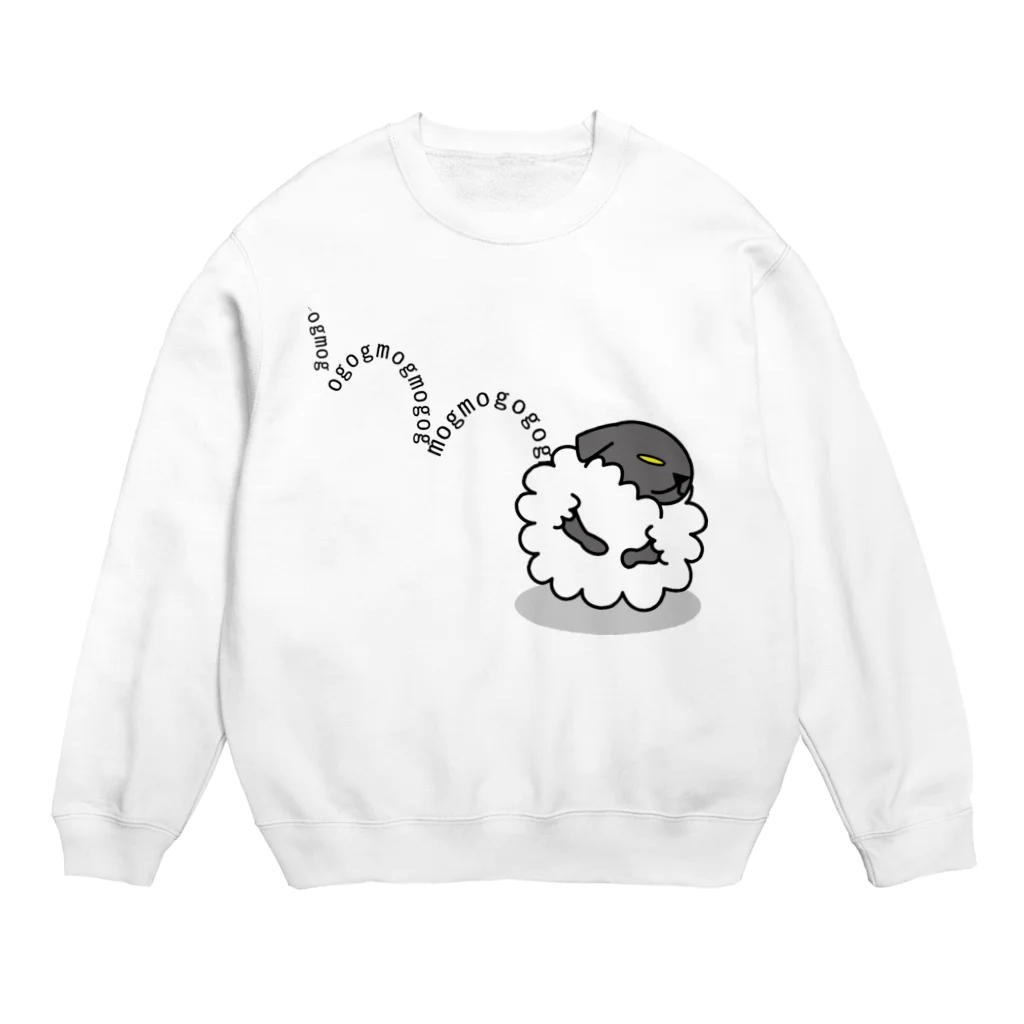 オグオグモグモグの0.コロコロヒツジ Crew Neck Sweatshirt