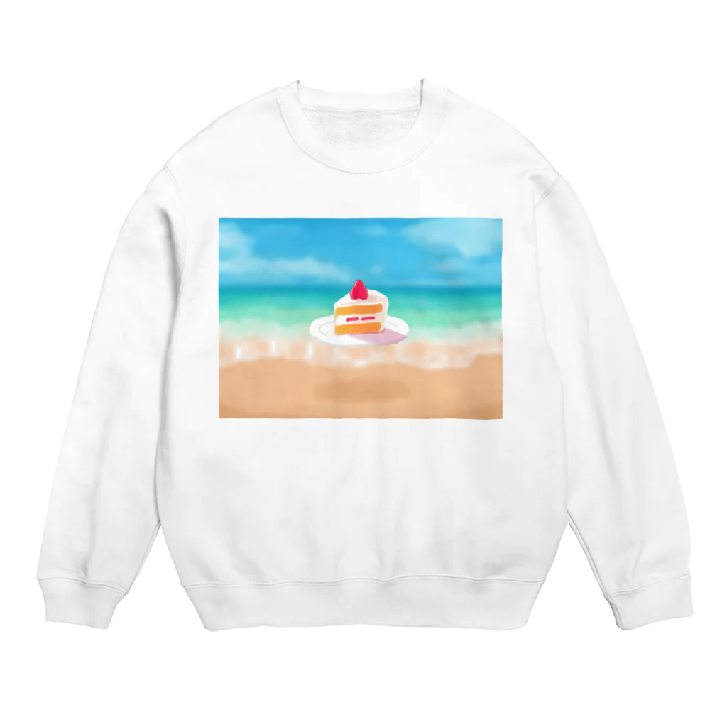 いーまちゃんのCake By The Ocean Crew Neck Sweatshirt