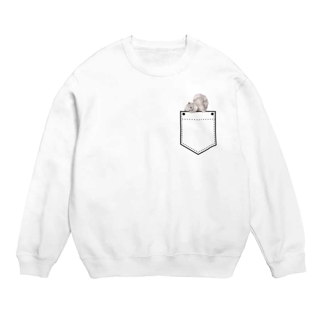 𝙈𝙊𝙈𝙊'𝙨 𝙎𝙝𝙤𝙥のぽけっと-CAT Crew Neck Sweatshirt