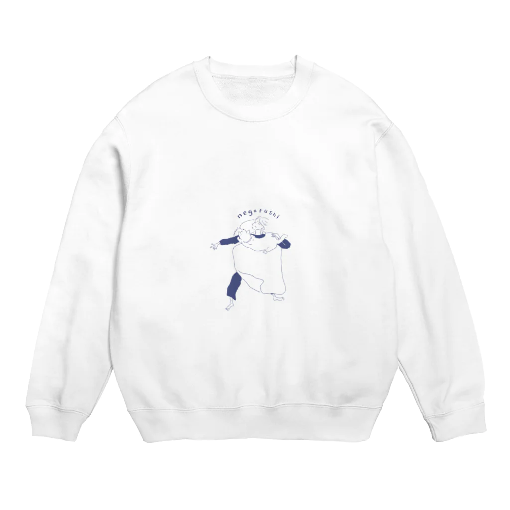 デミの寝苦しい夜 negurushi ペットとの日常 Crew Neck Sweatshirt