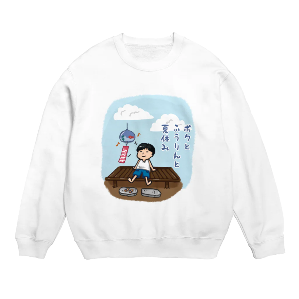 Andiamoのボクと風鈴と夏休み Crew Neck Sweatshirt