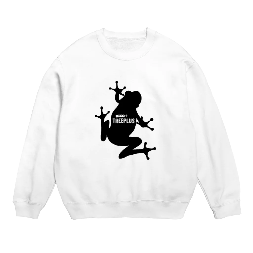 TREEPLUSのカエルちゃん Crew Neck Sweatshirt