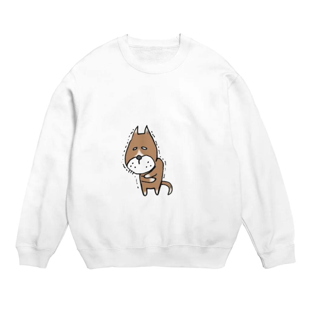 みーちやの震えるらいぞう Crew Neck Sweatshirt