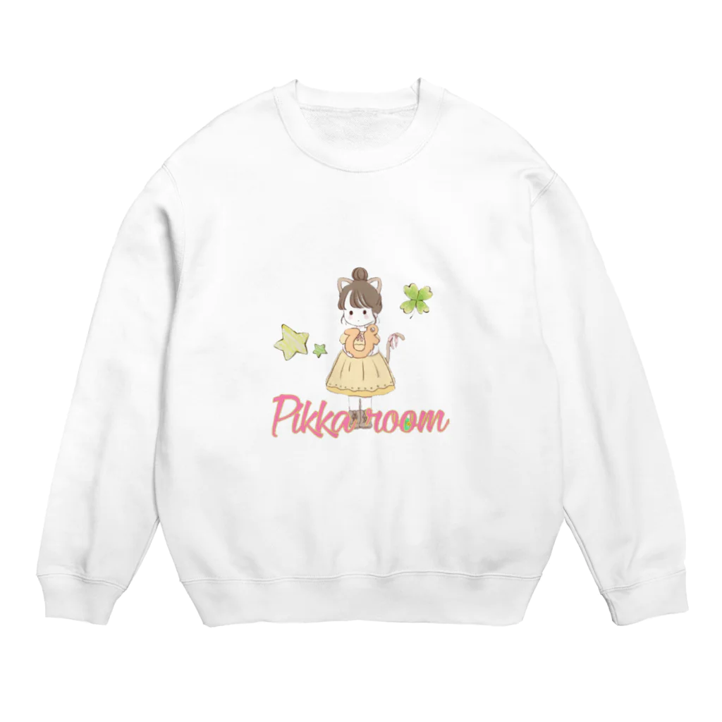 ぴっか@DBD配信者🎮4649のぴぴちゃんシリーズ Crew Neck Sweatshirt