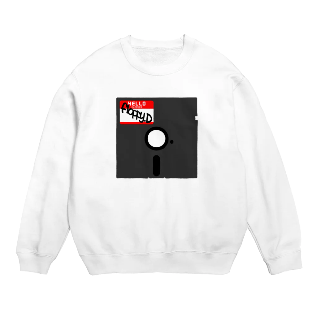 中央町戦術工芸　旧グラフィック局跡地のfloppy.D Crew Neck Sweatshirt