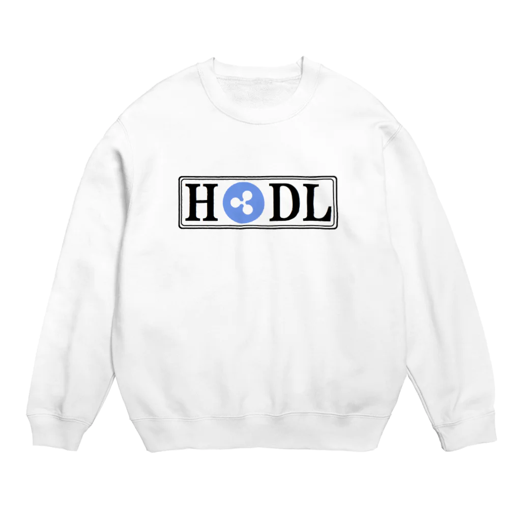 BBdesignのxrp ripple hodl Crew Neck Sweatshirt