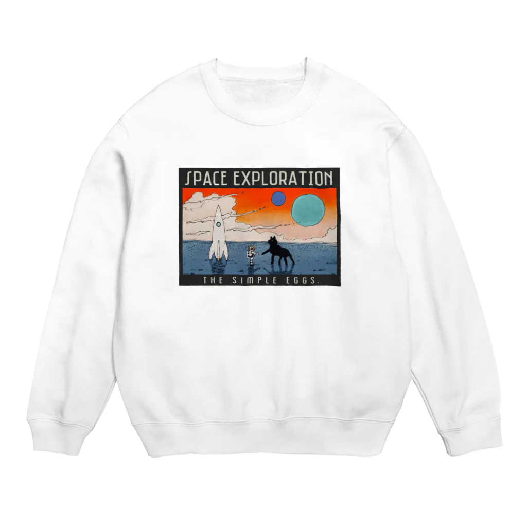 ZZZの宇宙探検記シリーズ #3 Crew Neck Sweatshirt