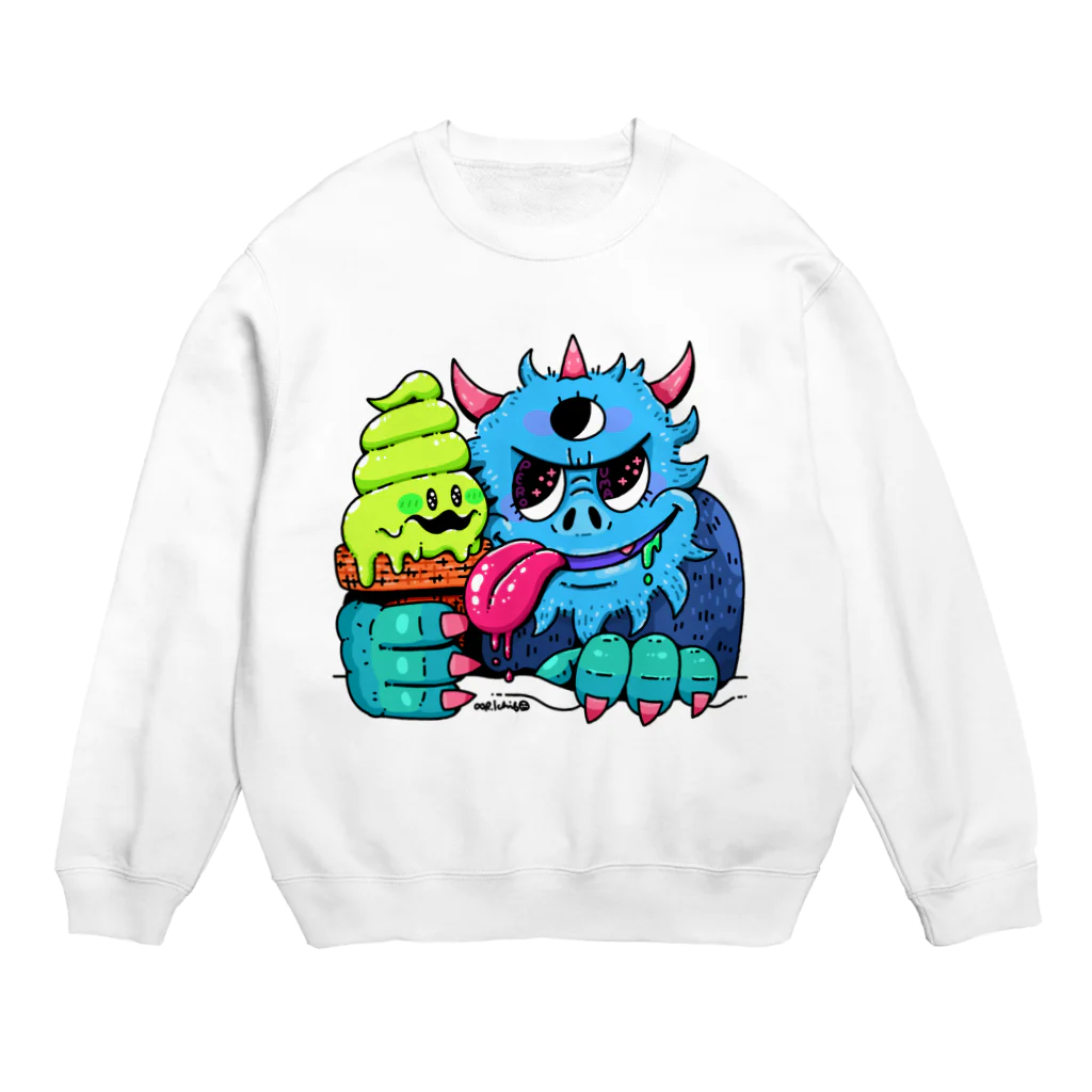 いちぼ君のお店のPERO2Monster Crew Neck Sweatshirt