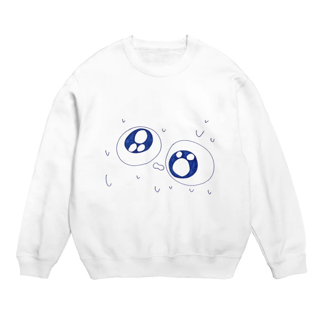 ハワワの焦るはわわちゃん Crew Neck Sweatshirt