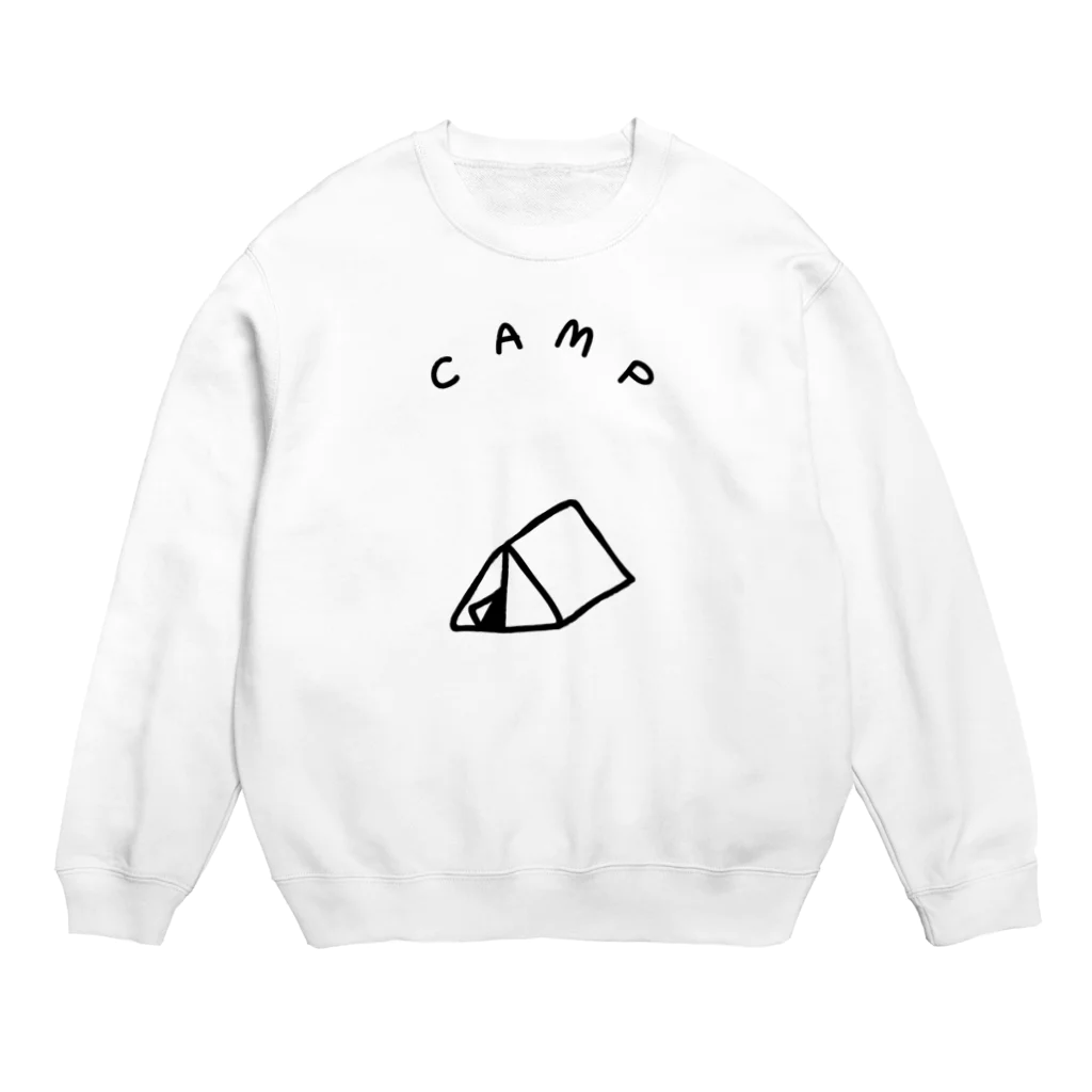 PokuStarの三角のテント Crew Neck Sweatshirt