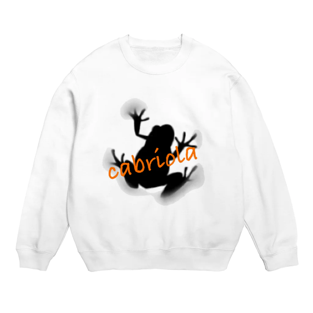 cabriolaのcabriola  frog Crew Neck Sweatshirt