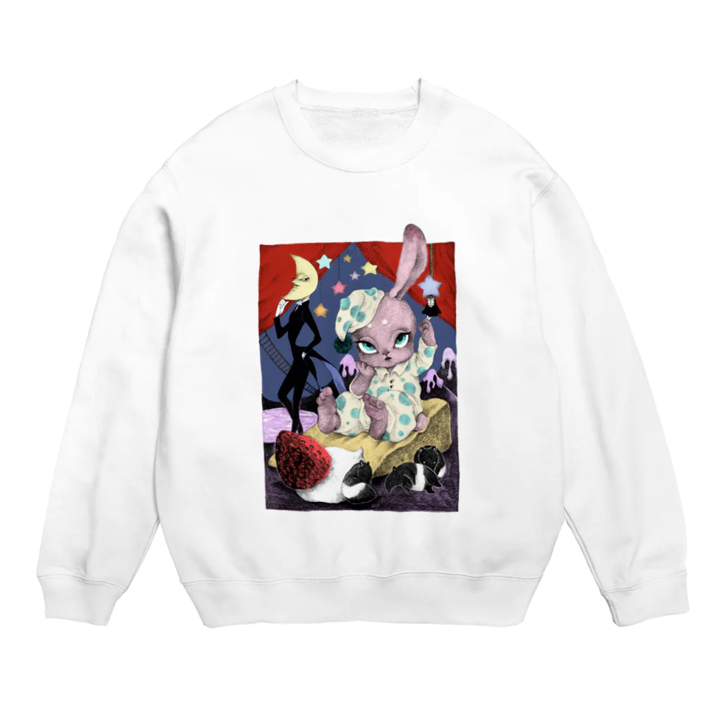 紅桃劇団のGoobye, Daylight Crew Neck Sweatshirt