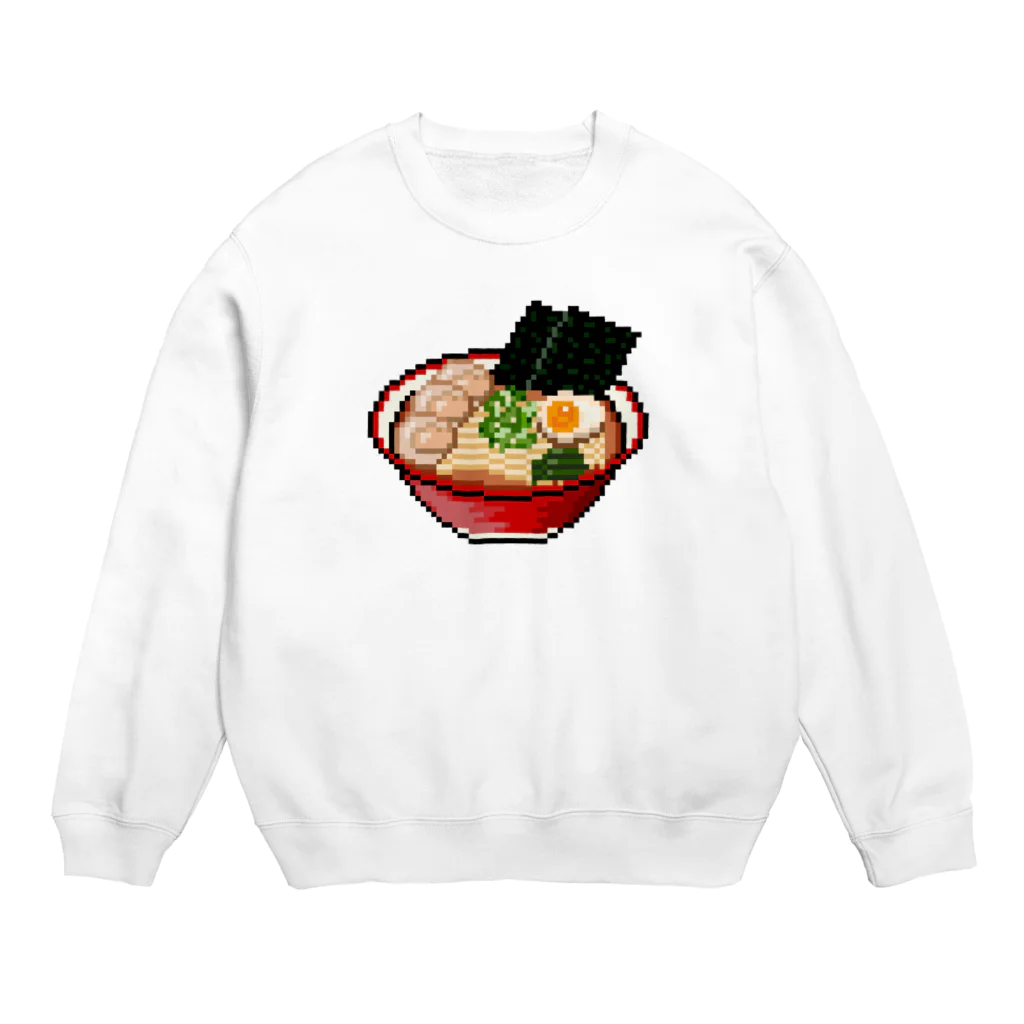 moguのラーメン【ドット】 Crew Neck Sweatshirt