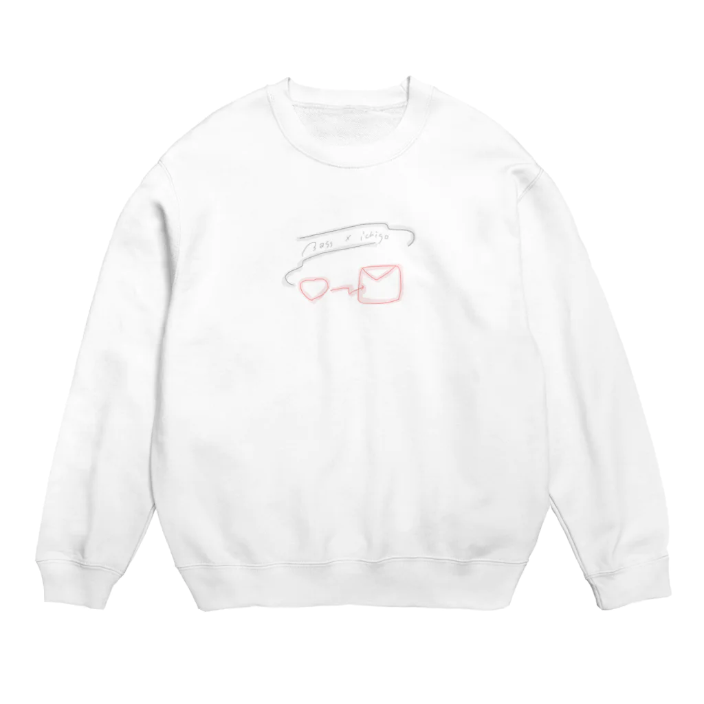 イウチハルナのBass × ichigo Crew Neck Sweatshirt