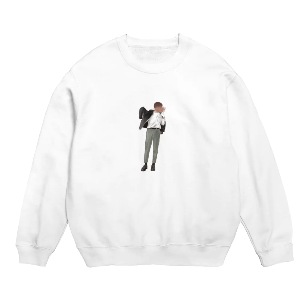 typnのれぽすけくん。 Crew Neck Sweatshirt