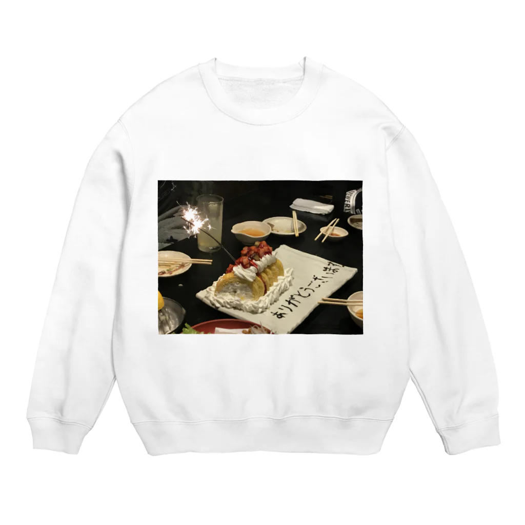 平熱低めの送別会の終盤 Crew Neck Sweatshirt