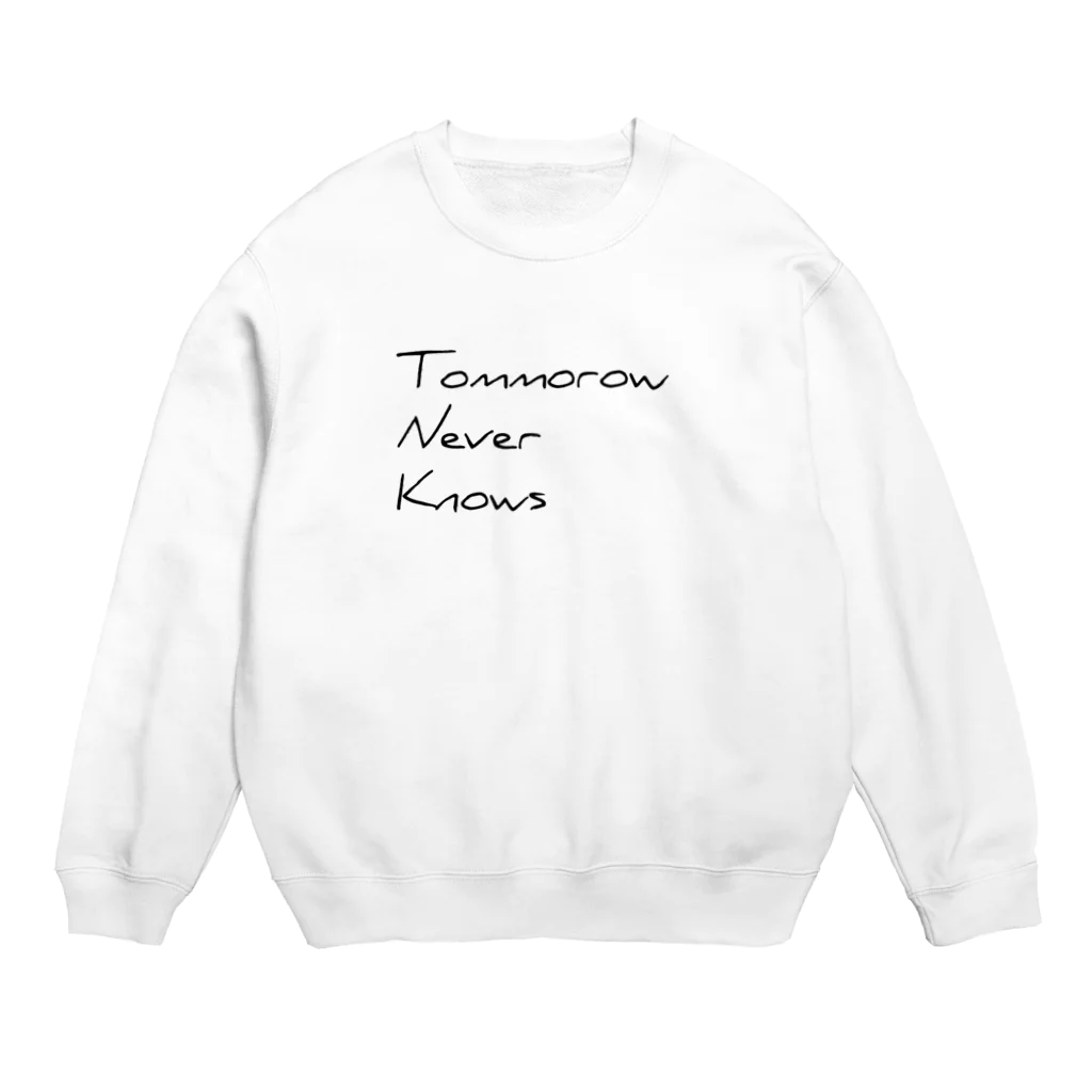 GREEDのtommorow never knows スウェット