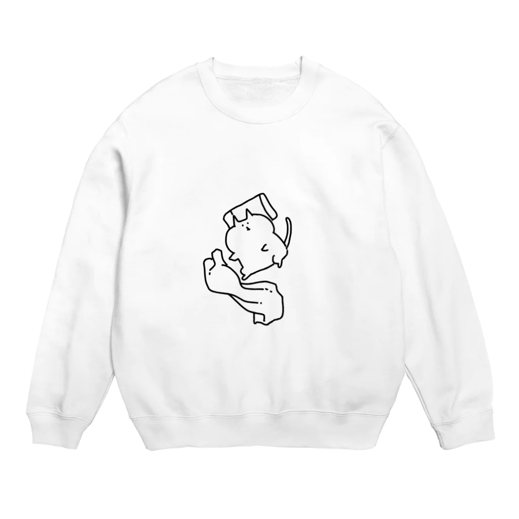 Rei-kanagawaのねけまるちゃん　虚無 Crew Neck Sweatshirt