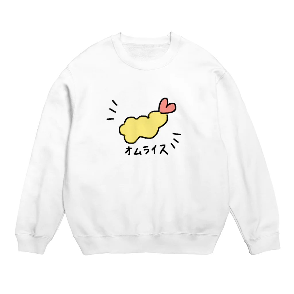 アマゴンショップのオムライス Crew Neck Sweatshirt