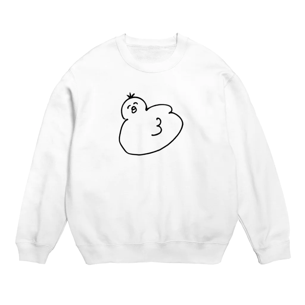 ricecakedaisuk1のとり Crew Neck Sweatshirt