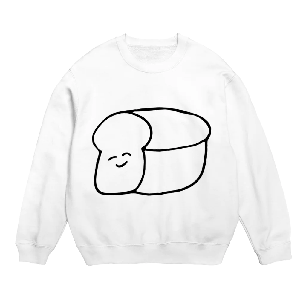 ricecakedaisuk1のぱん Crew Neck Sweatshirt