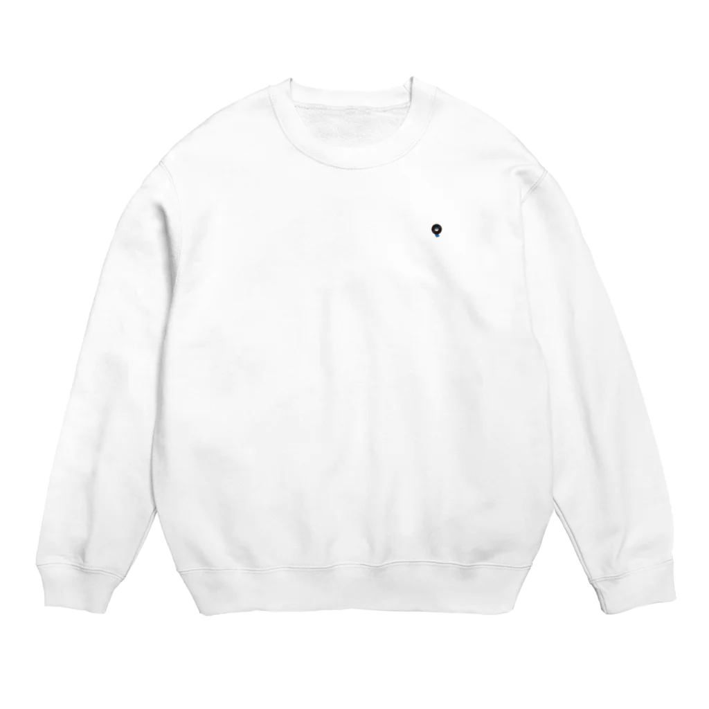 masamichironのレコードリ月夜(ワンポイント) -Left Walk Crew Neck Sweatshirt