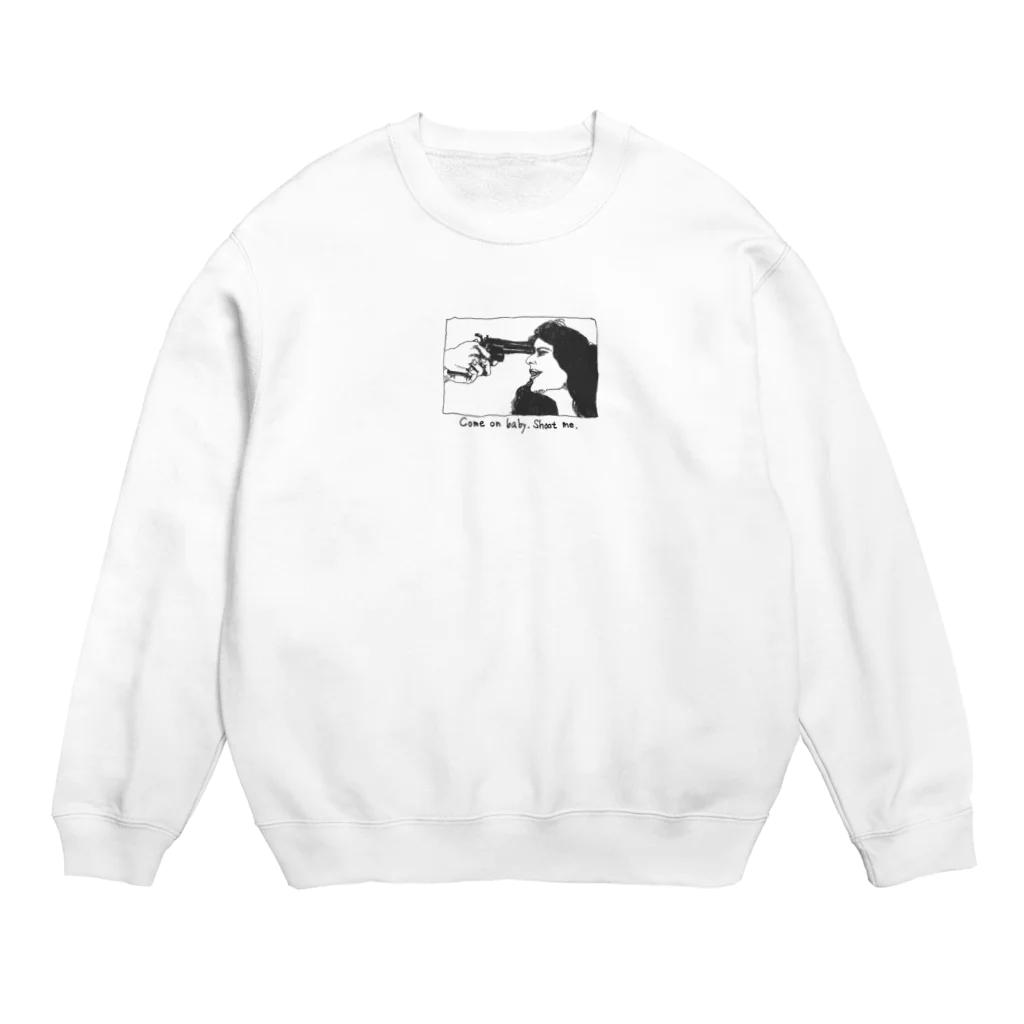 Ryogaのshoot me Crew Neck Sweatshirt