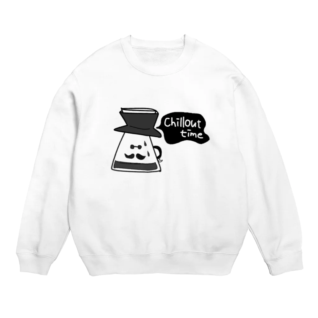 kotarorisukeのコーヒーおじさん Crew Neck Sweatshirt