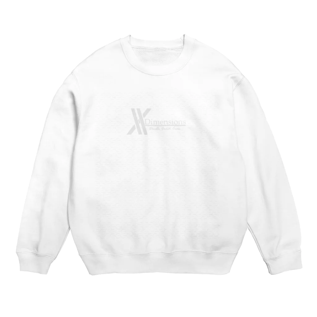 X-Dimensions team goodsのlogo tile Crew Neck Sweatshirt