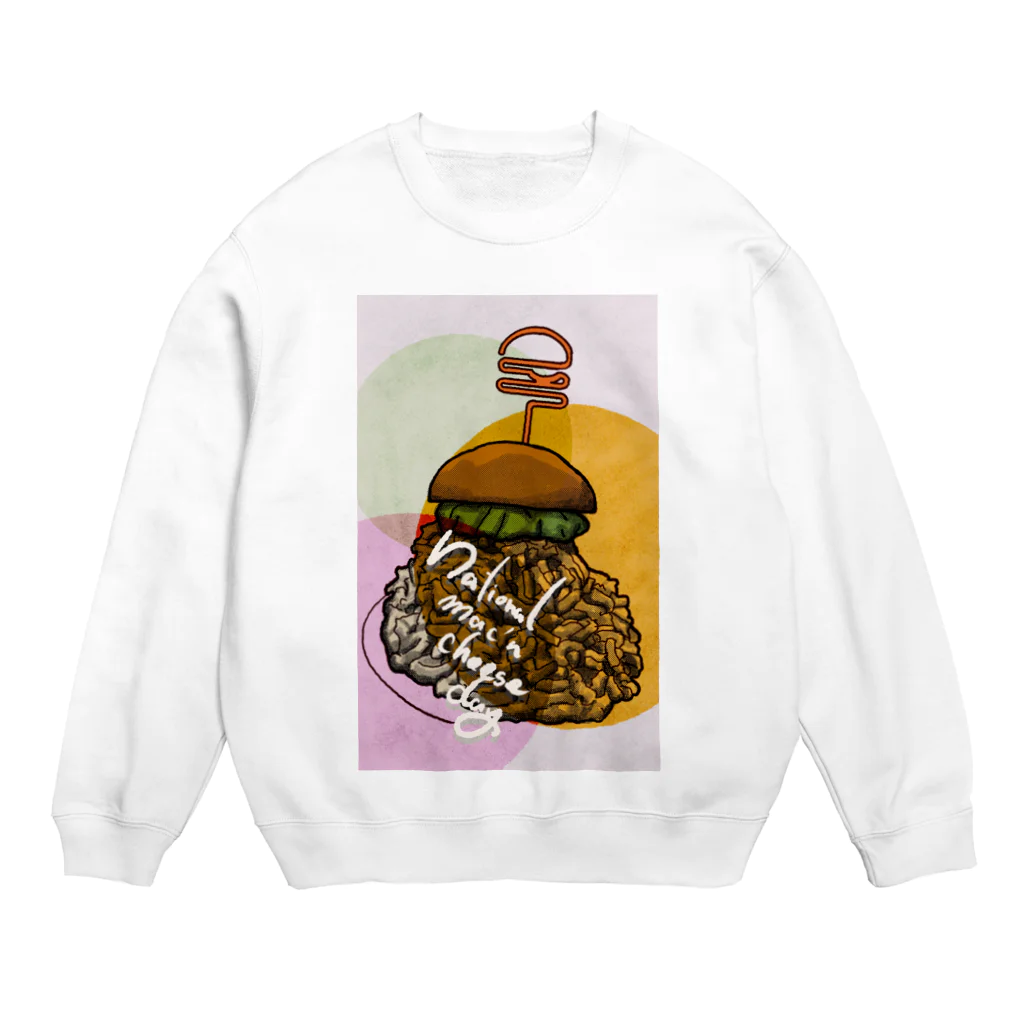 ICONのNational Mac’n cheese day! Crew Neck Sweatshirt