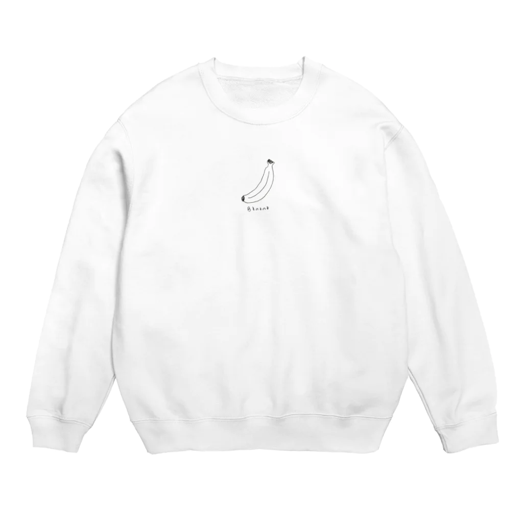 サイミのバナナ Crew Neck Sweatshirt