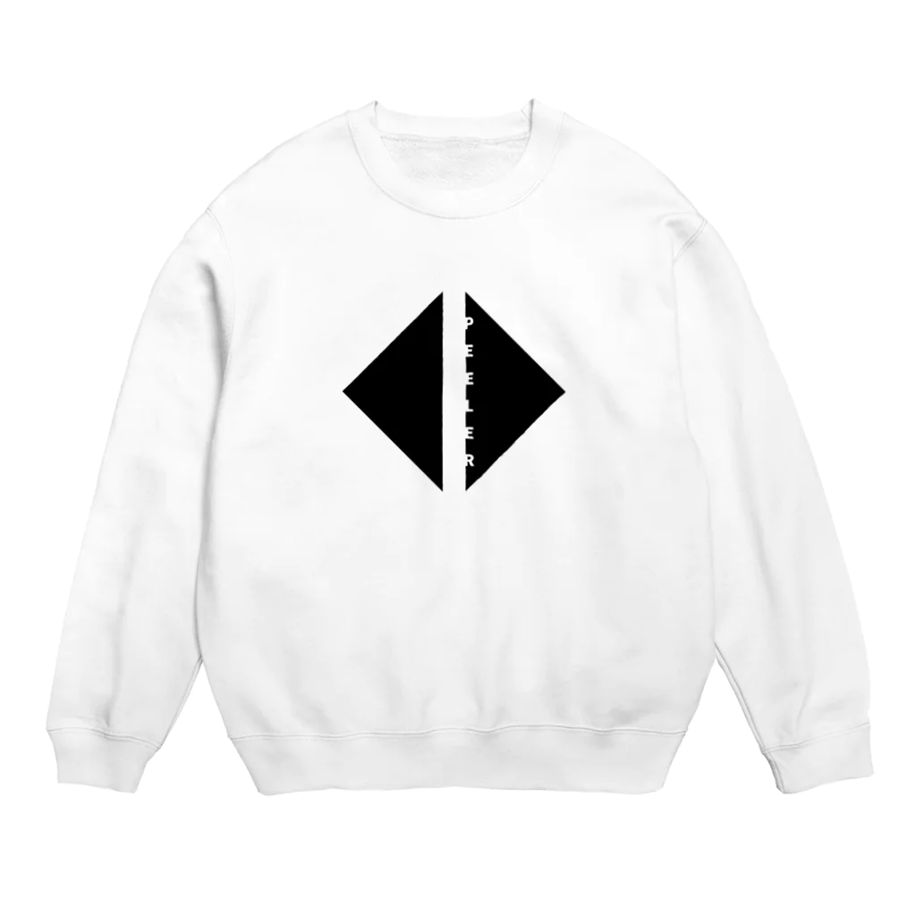 Creative store MのFigure-04(BK) Crew Neck Sweatshirt