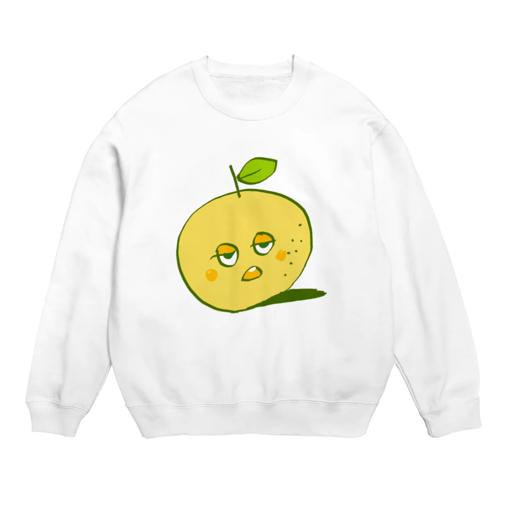 アカネのかんきつさん Crew Neck Sweatshirt