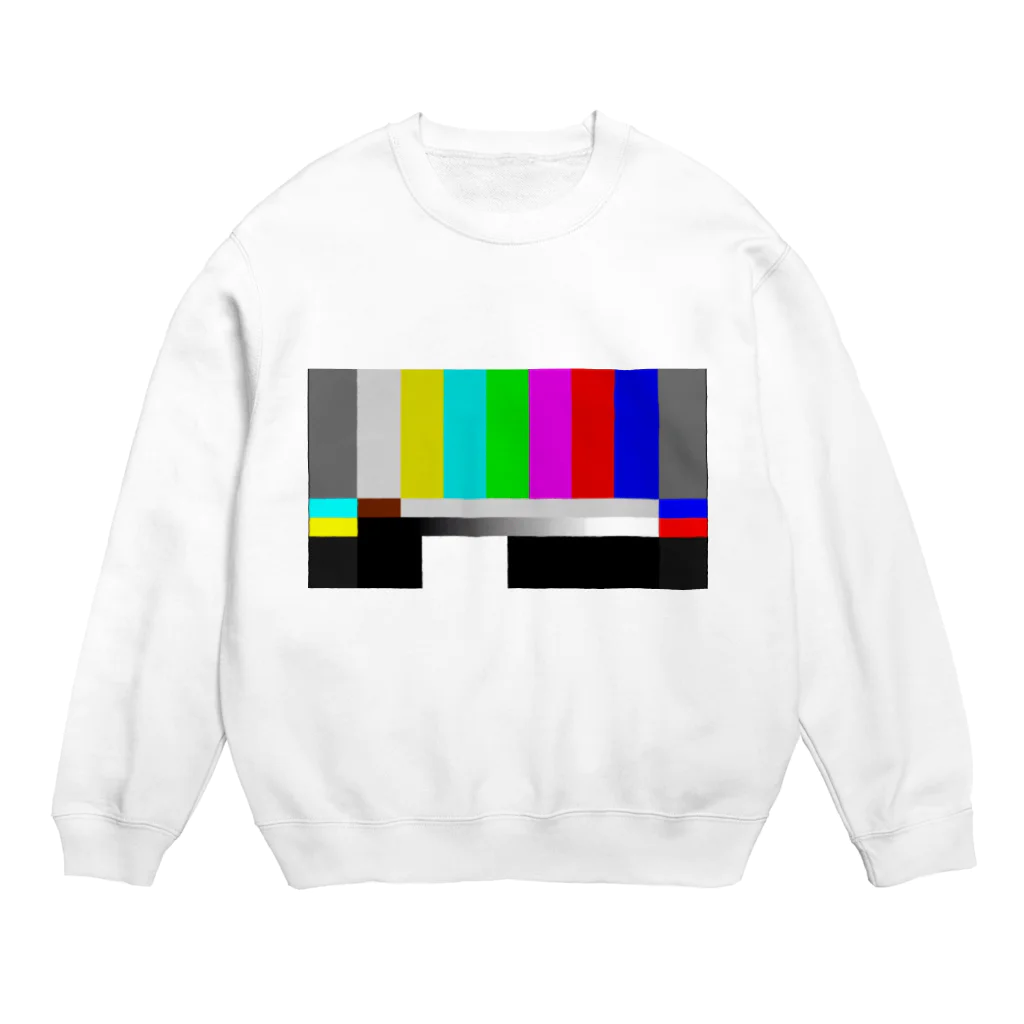 ドミノの準備中 Crew Neck Sweatshirt