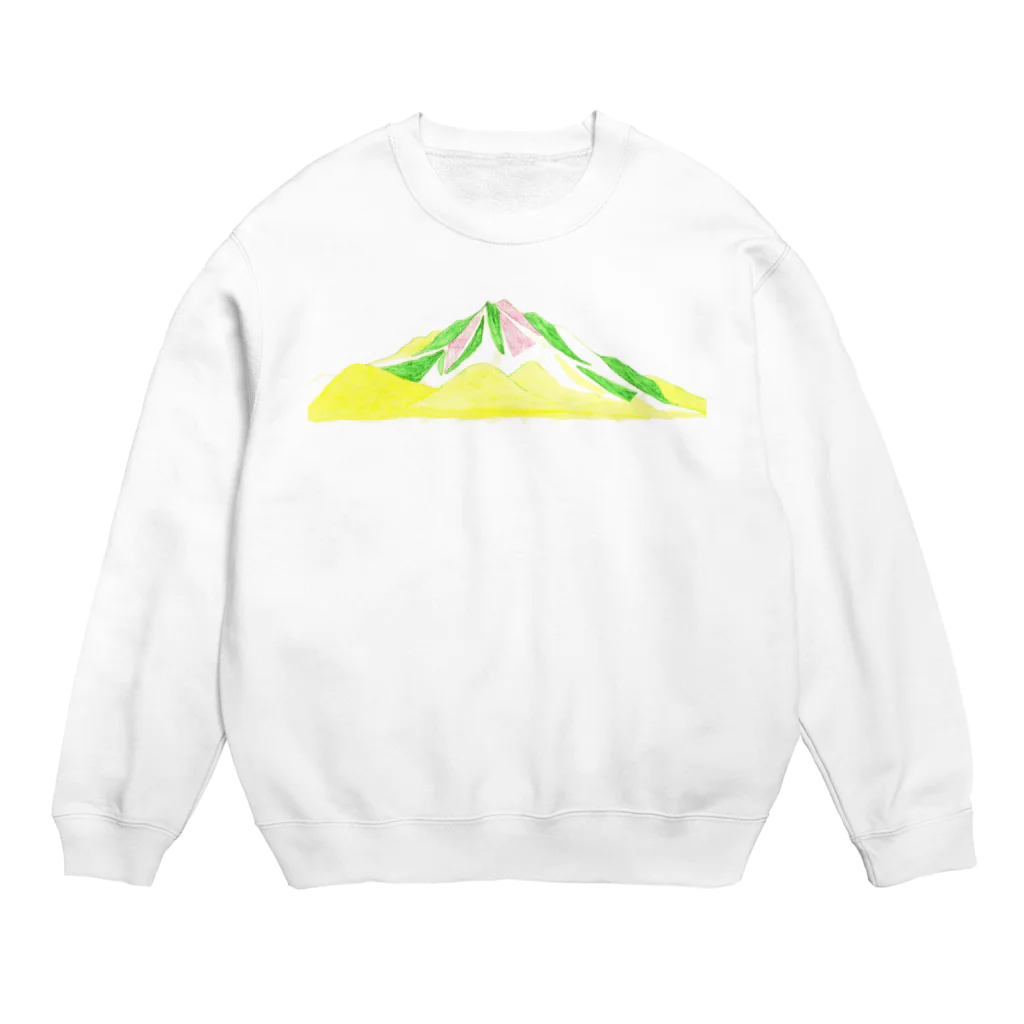 sayukatsuradaのおやま登りグッズ Crew Neck Sweatshirt