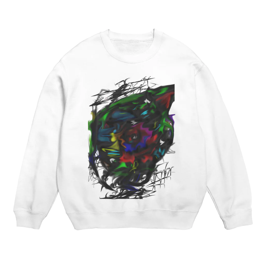 がぶｙくもくもくの不確定 Crew Neck Sweatshirt