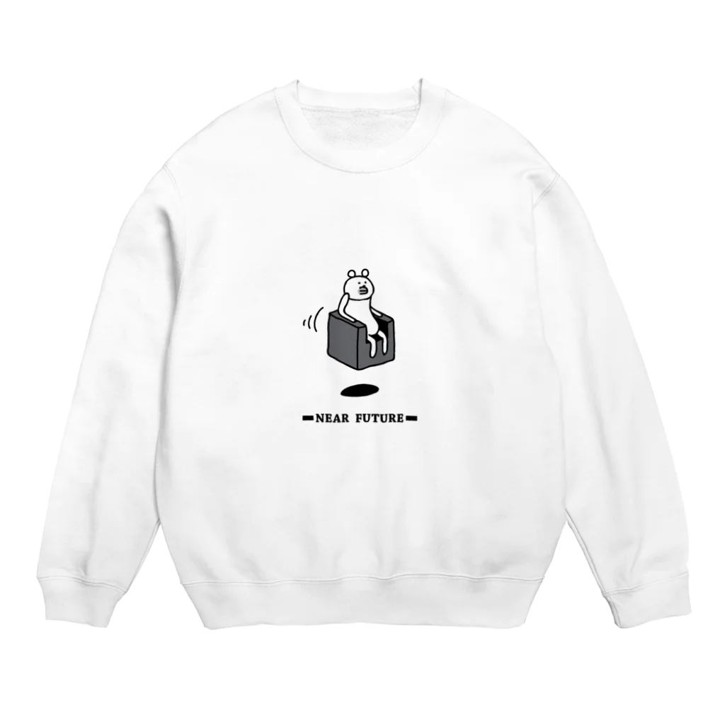 PokuStarの近未来に生きる Crew Neck Sweatshirt