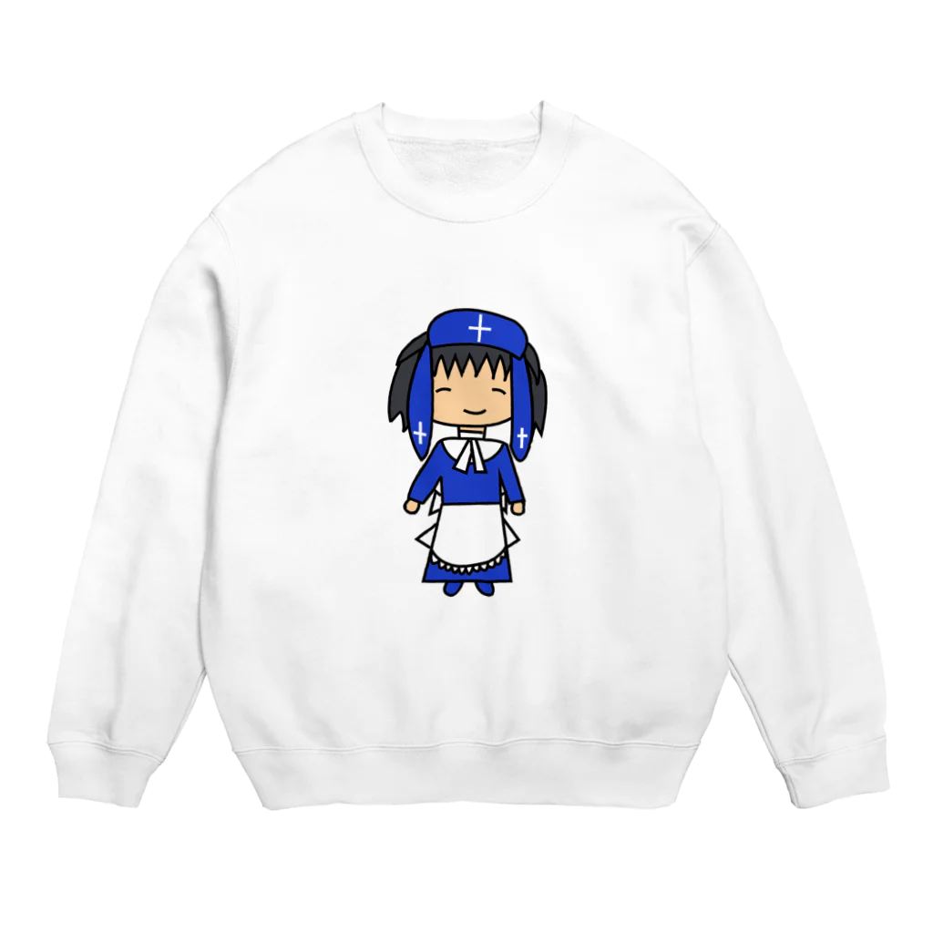 すかーれっとどろっぷすのゆるはなまるシスター Crew Neck Sweatshirt