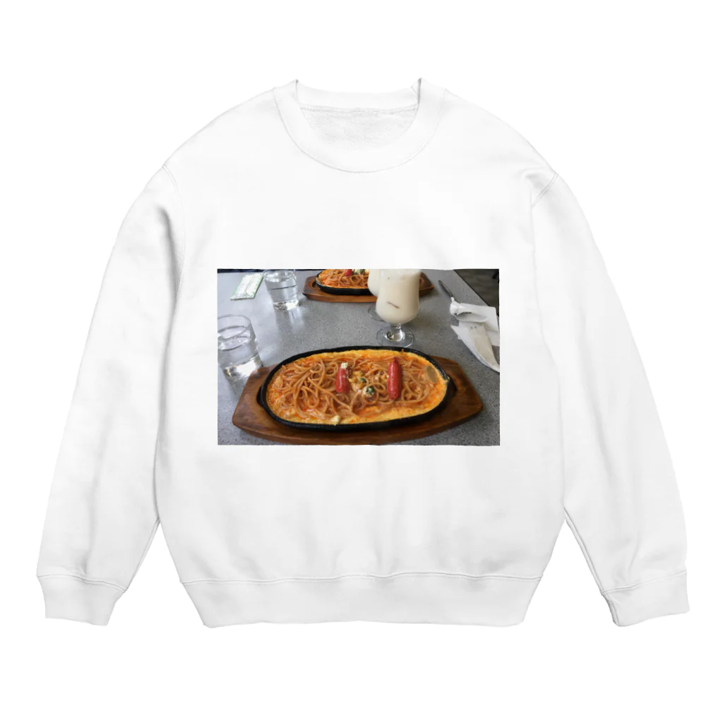 towasukiの地元名物 Crew Neck Sweatshirt