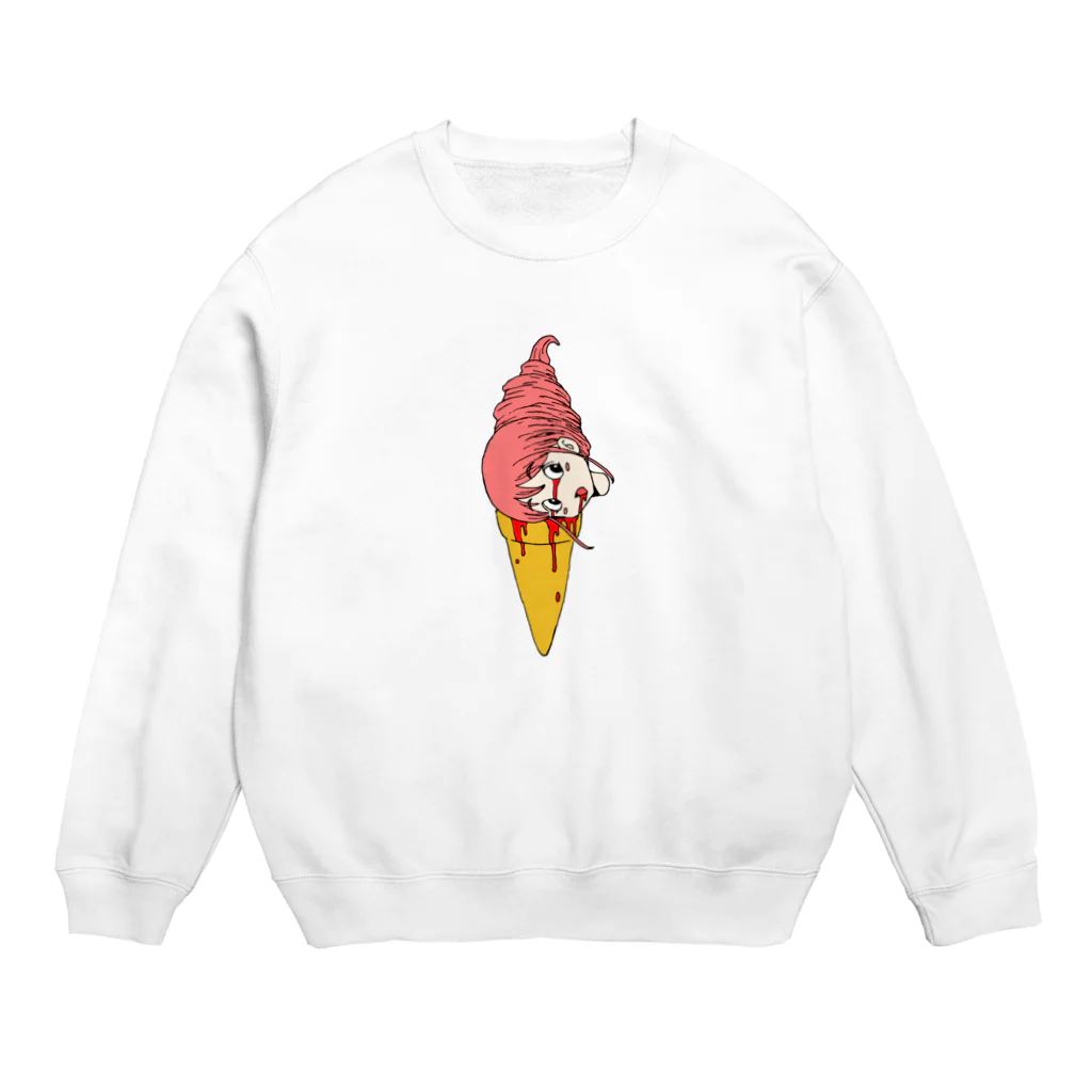 watamonの春野ストロベリーちゃんソフト Crew Neck Sweatshirt