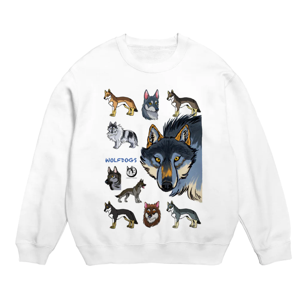 工房斑狼のWOLFDOGS Crew Neck Sweatshirt