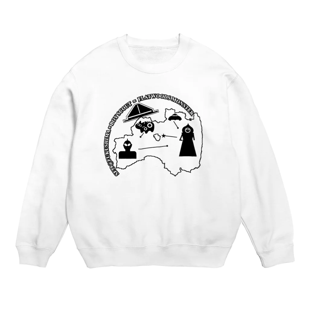 Nagashi-KizoeのＦ- ＣＯＮ福島 × ボーイスカウト Crew Neck Sweatshirt