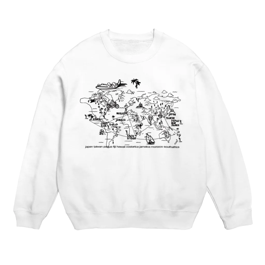 JOKERS FACTORYのSURFING WORLD TOUR Crew Neck Sweatshirt