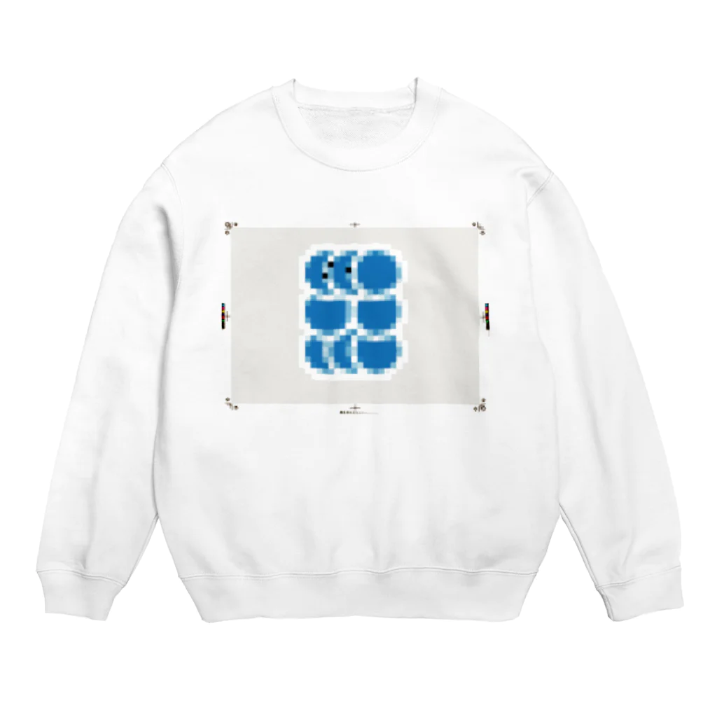 fmyのドット・プードル Crew Neck Sweatshirt