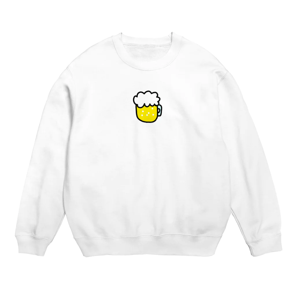 でたらめ絵師のスマイル Crew Neck Sweatshirt