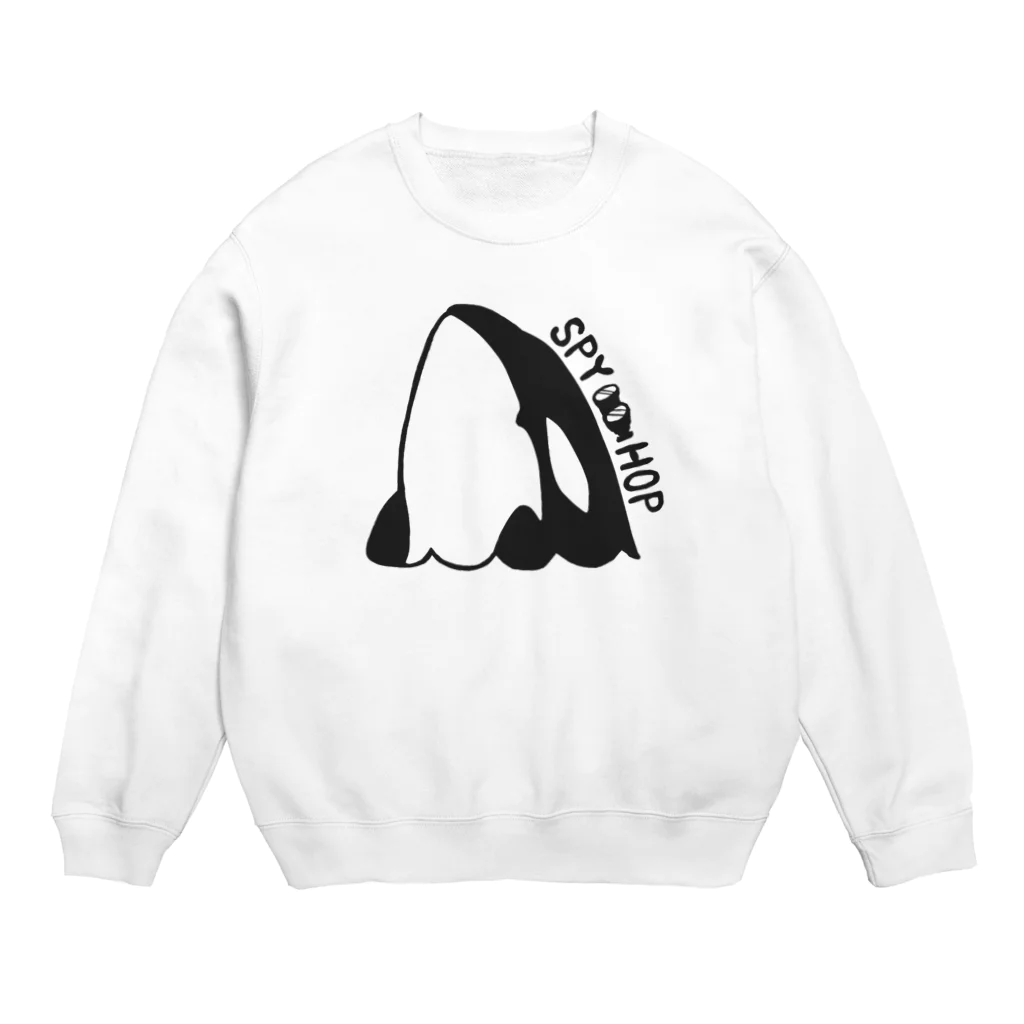 ムクのシャチ スパイホップ Crew Neck Sweatshirt